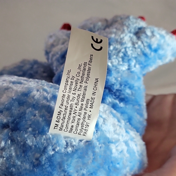 Love Monsters Commonwealth Plush I'm blue without you valentines vintage NWT - Picture 9 of 9